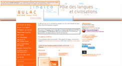Desktop Screenshot of bulac.fr